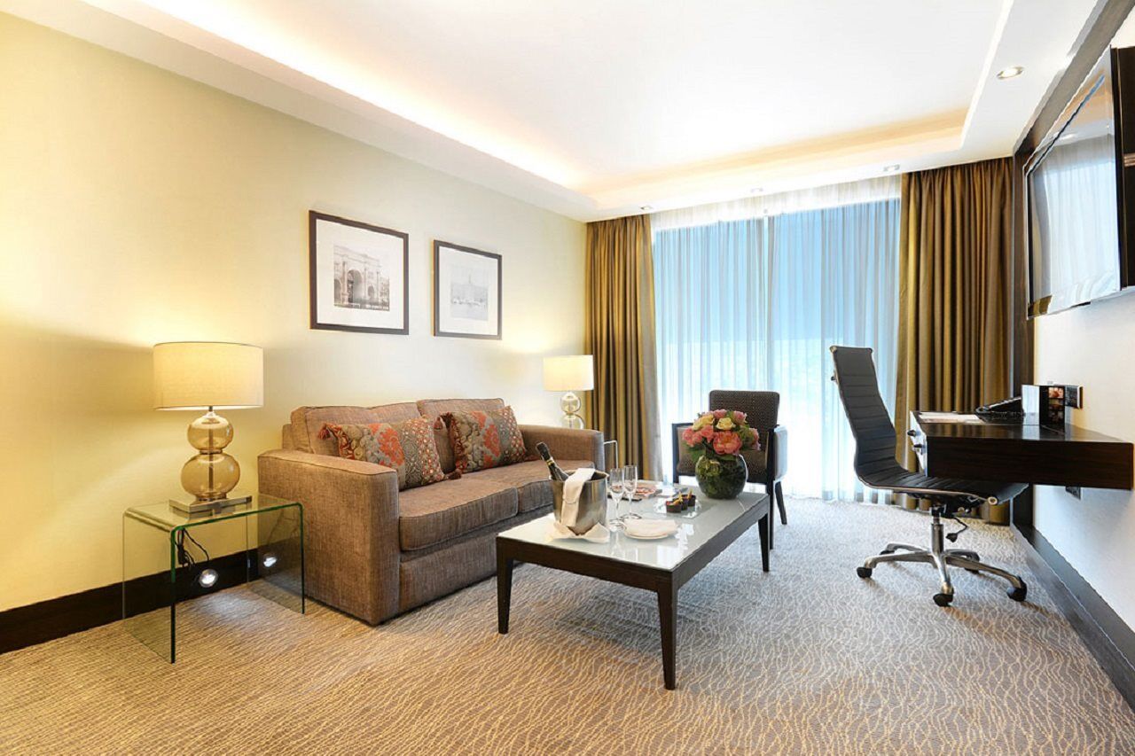 Montcalm Mayfair, Autograph Collection Londres Exterior foto A suite at the hotel
